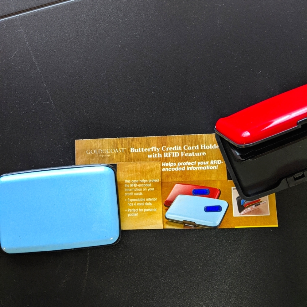 Credit Card Holder with RFID feature.